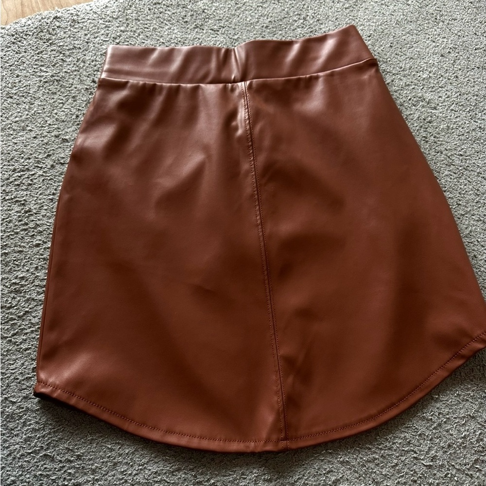 ASOS Brown Mini Skirt
